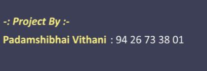 PADAMSHIBHAI DEVJIBHAI VITHANI Image